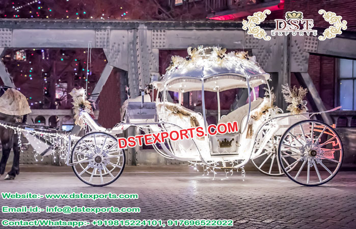 Australian Wedding Cinderella Horse Carriage