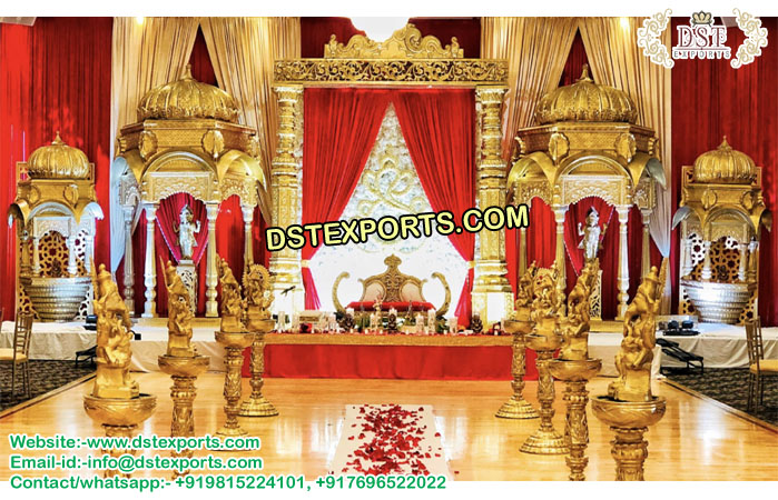 Traditional Srilankan Wedding Mandap