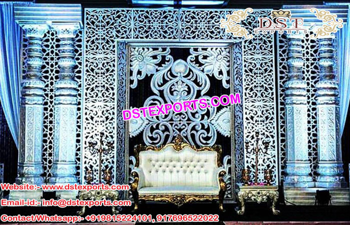 Western Marriage Reception Stage Set