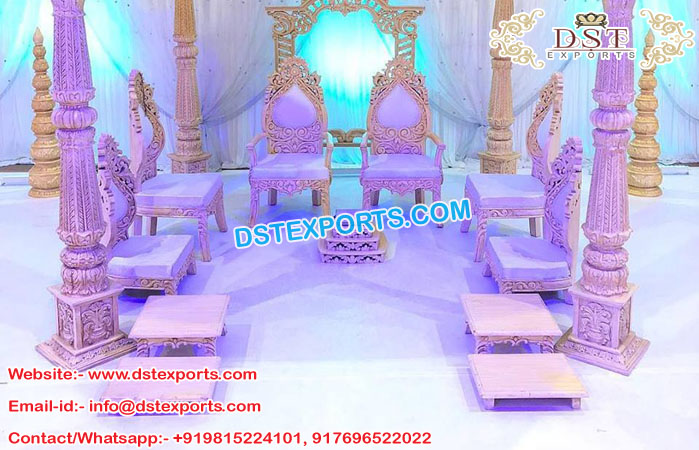 Amazing Hindu Marriage Mandap Chairs