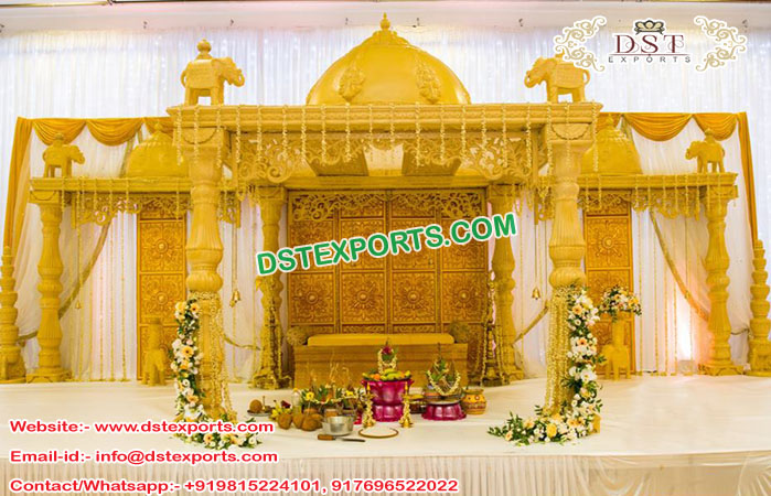 Tamilian Marriage Ceremony Mandap Set