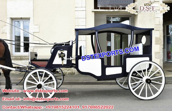 English Wedding Horse Buggy/Chariots
