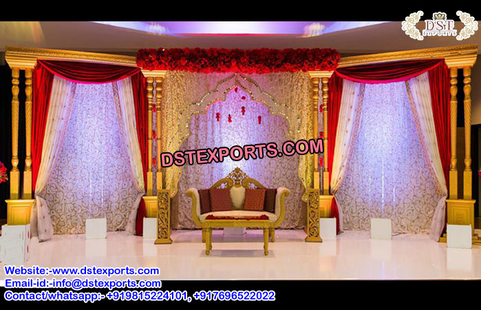 Mahraab Backdrop for Walima Stage