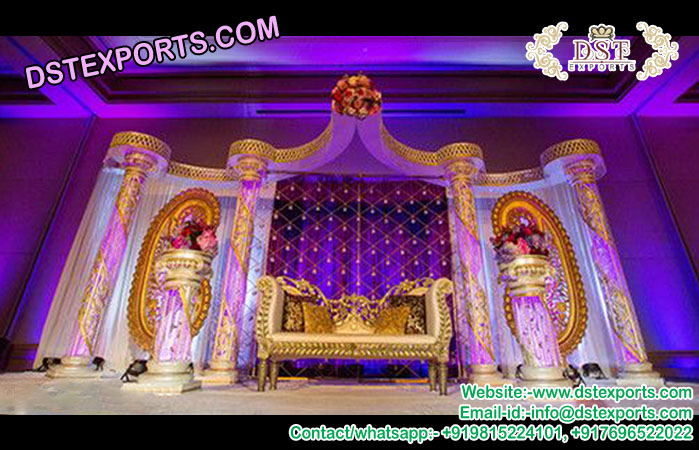 Prominent Walima Stage Decoration