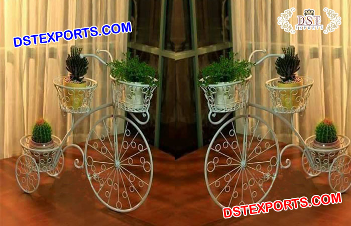 Wedding Flower Pot Cycle Decor