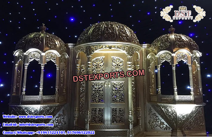 Raj Mahal Silver Wedding Mandap