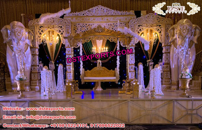 Best Bollywood Wedding Stage Decor USA
