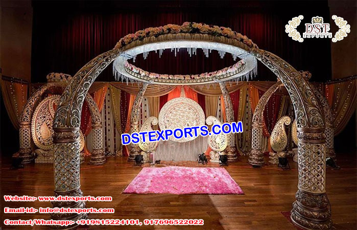 Hindu Wedding Tusk Pillar Mandap