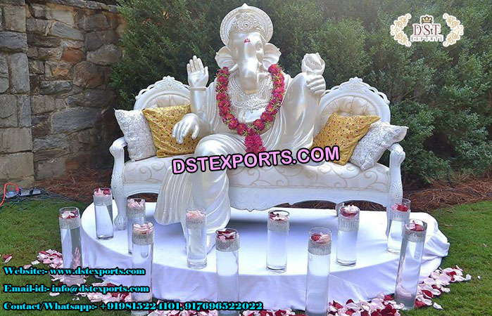 Wedding Entrance Fiber Sitting Ganesha