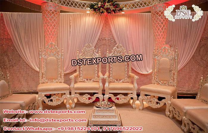 Latest Designed Wedding Mandap Chair Set