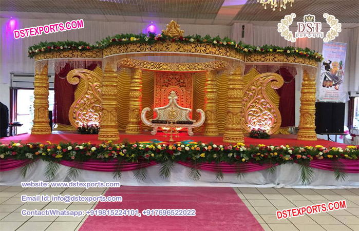 Delightful Wedding Mandap for South Indian