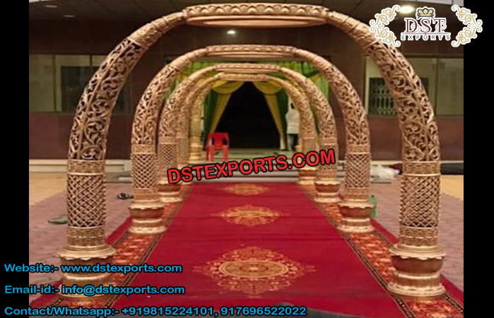 Wedding Tusk Pillars Aisle-way Decoration