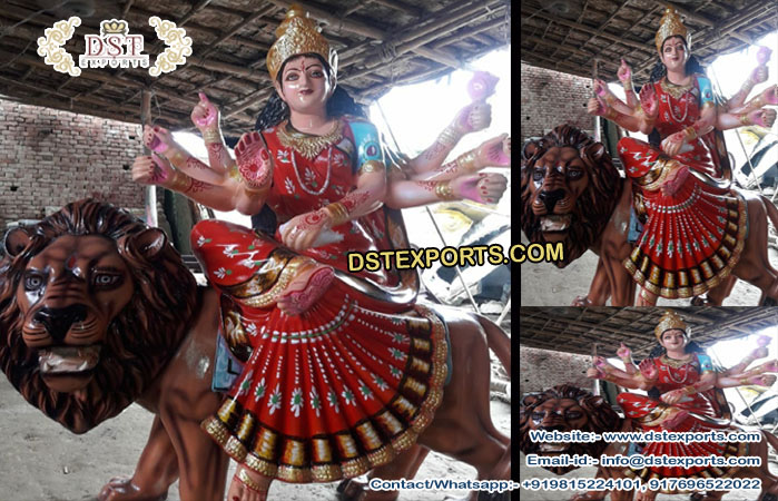 Fiber Durga Mata Statue Manufacturer