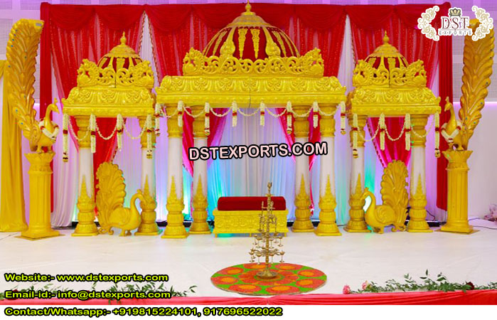 South Indian Manavarai Wedding Mandap