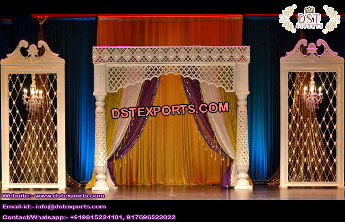 Royal Design Wedding Candle Backwalls