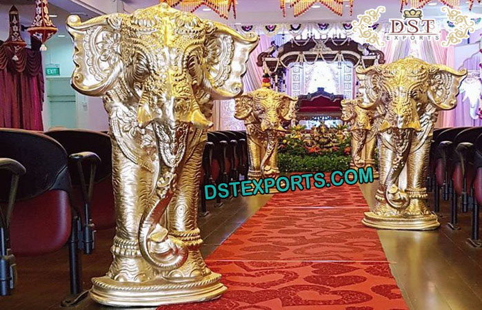 Wedding Elephant Statue for Walkway Decoration