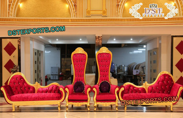 Asian Wedding Stage Furniture Set