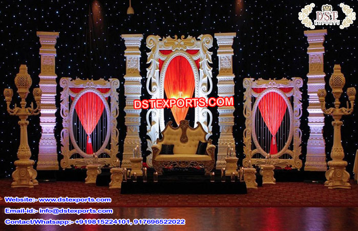 Royal Indian Wedding Ceremony Stage