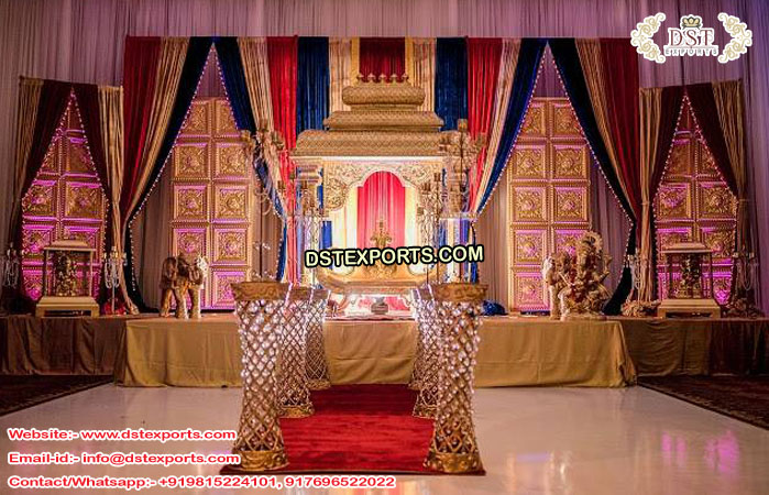 Srilankan Manavarai Wedding Stage/Mandap