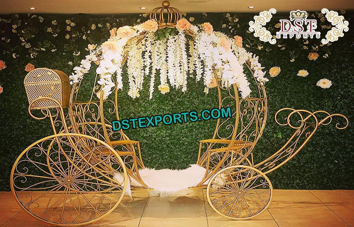 Wedding Cinderella Bridal Entry Carriage