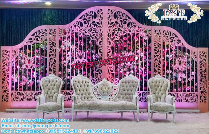 Grand Reception Stage Backdrop Panels