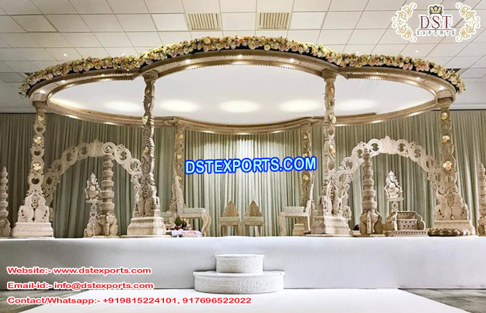 Top Ancient Wedding Wooden Mandap