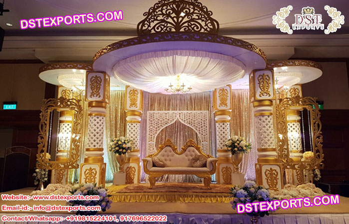 Glamorous Indian Wedding King Mandap