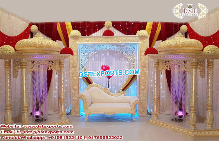 Royal Castle Style Wedding Stage