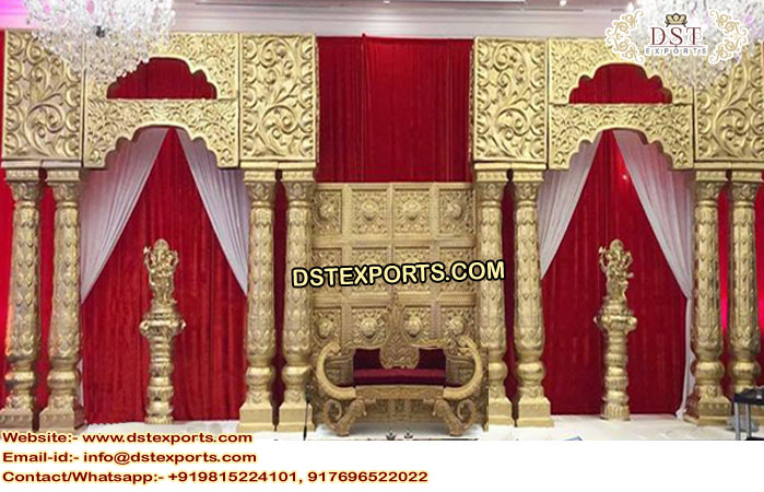 Traditional Stage for South Indian Weddings