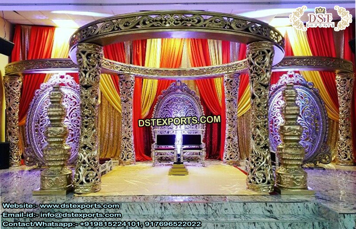Indian Wedding Graceful Delizio Mandap