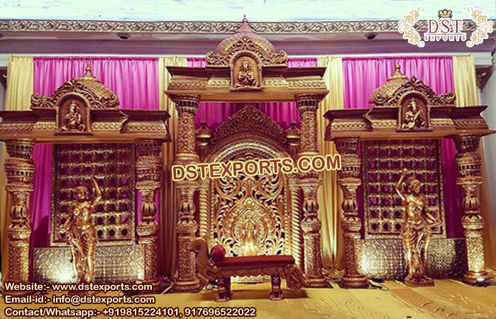 Srilankan Gopuram Temple Wedding Mandap