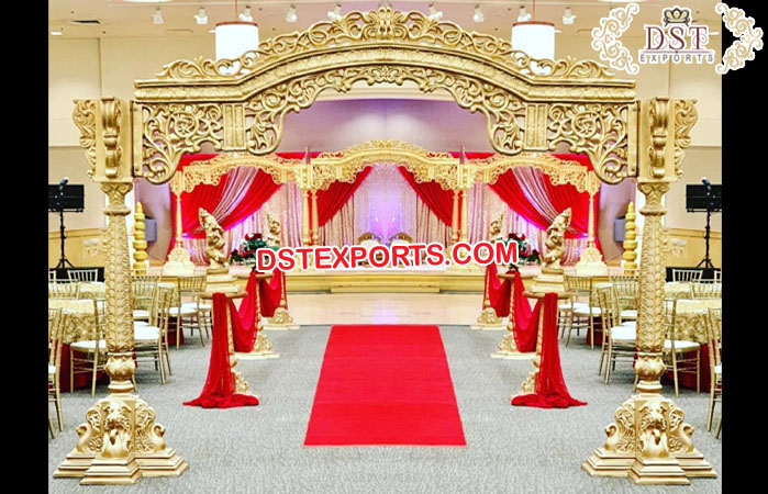 Graceful Gujarati Wedding Welcome Gate