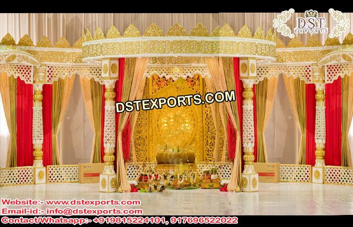 Grand Maharaja Royal Wedding Mandap