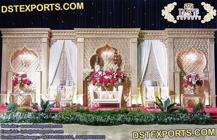 Arabian Wedding Grand Frame Setup