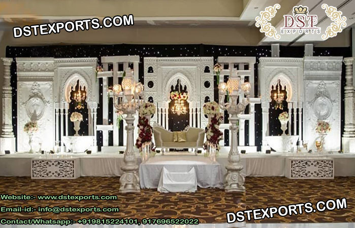 New Style Indo-Candian Wedding Stage