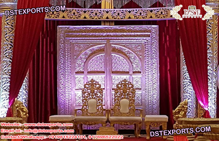 Traditional Wedding Haweli Door Panels