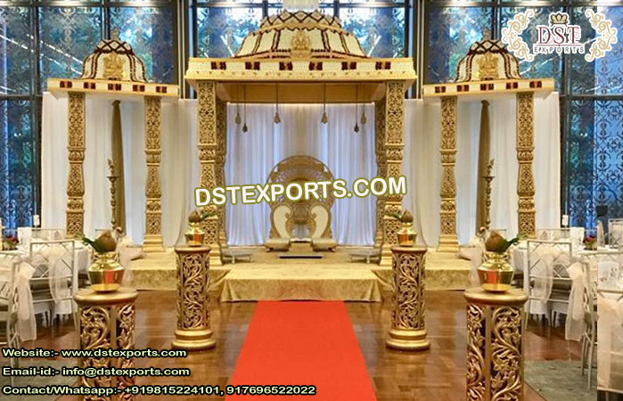 South Indian Wedding Bollywood Mandap