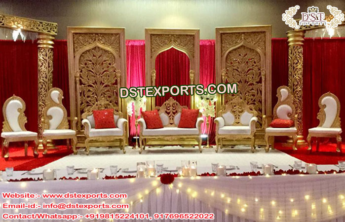 Muslim Walima Stage Decor & Furniture