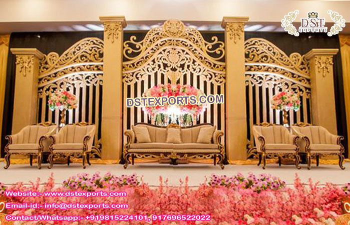 Western Wedding Modern Stage Decoration