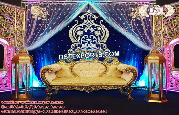 Buy Embroidered Backdrops For Mehndi Decor