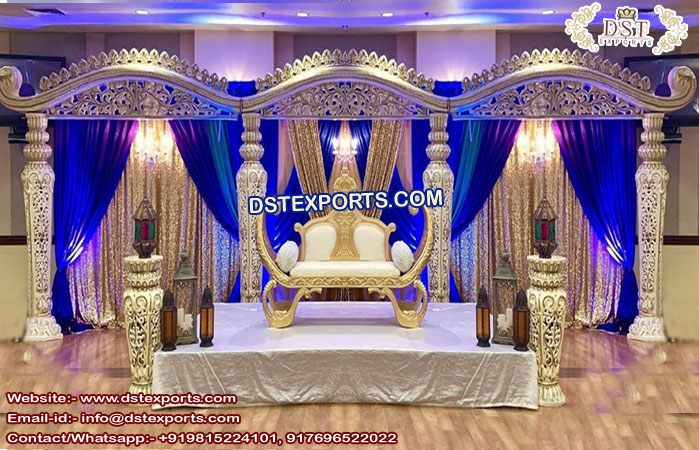 Grand Indian Wedding Decorative Stage