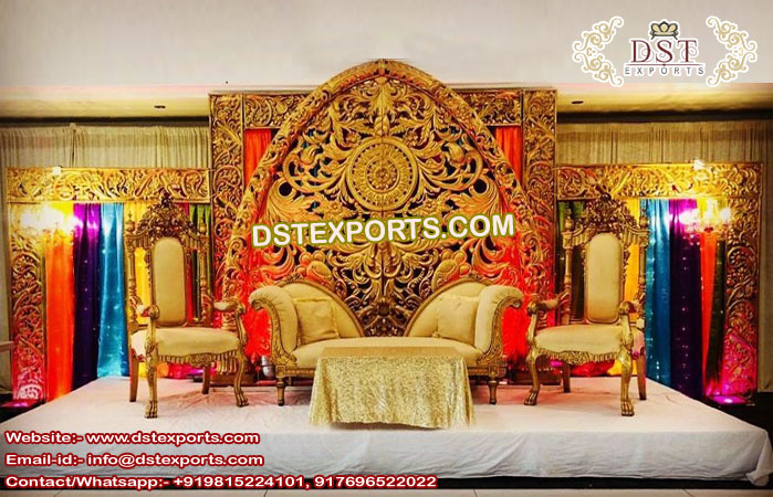 Marvelous Arabian Wedding Mehandi Setup