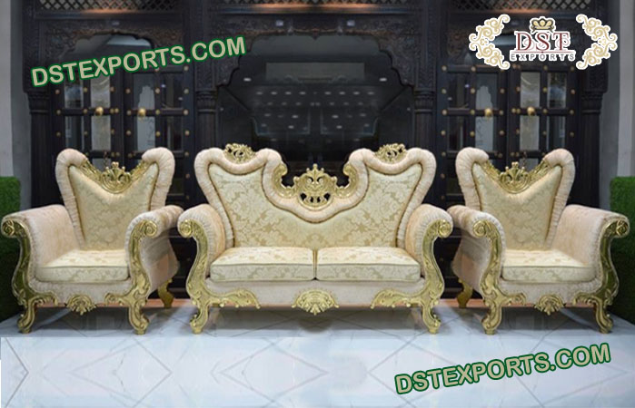 Classy Wedding French Throne Sofa Set