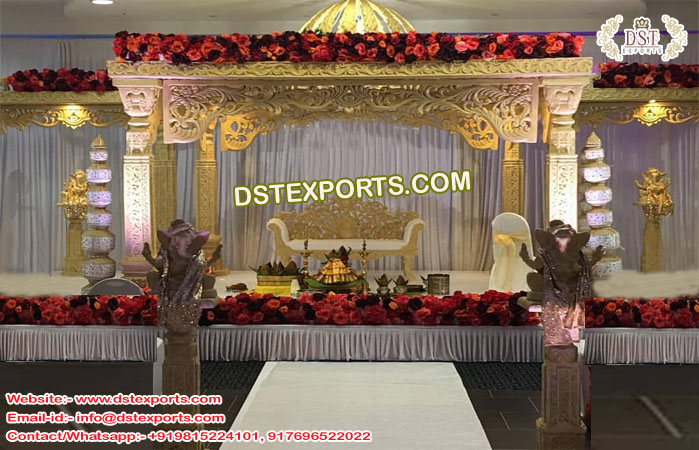 Wedding Raj Mahal Mandap with Dom