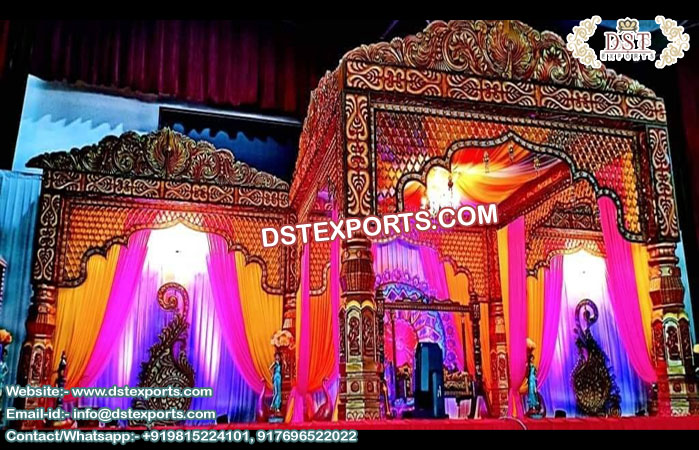 Indian Wedding Rajmahal Bollywood Mandap