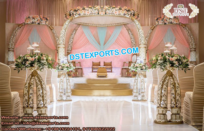 Maharani Wedding Elephant Teeth Mandap