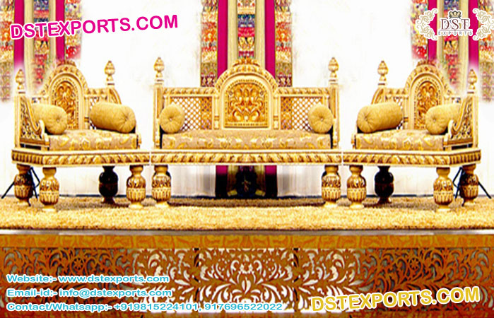Muslim Maharaja Wedding Antique Furniture