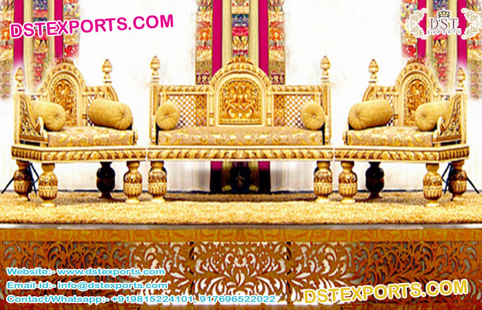 Muslim Maharaja Wedding Antique Furniture