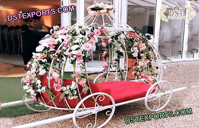 Cinderella Theme Bride Entry Carriage Australia