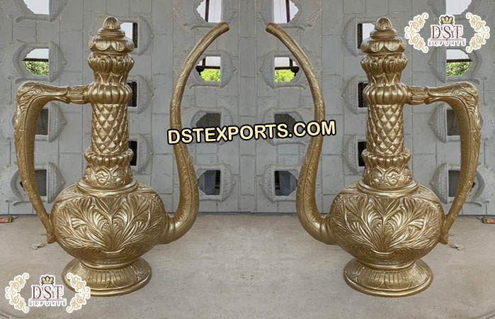Fiber Surahi/Hukkas for Wedding Decor